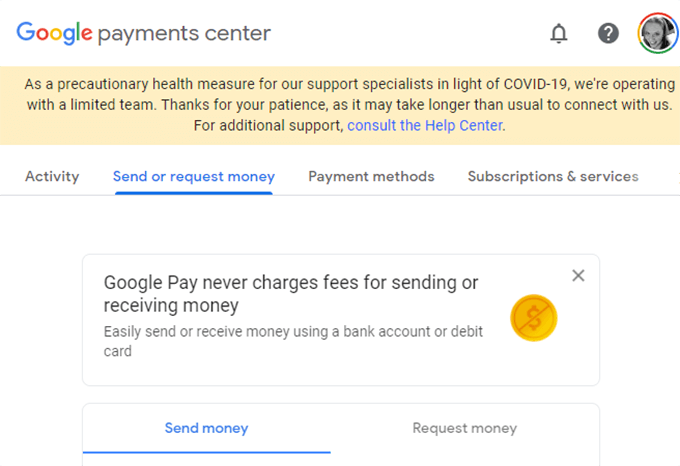 How to Send Money Via the Google Payments Center Website image 2
