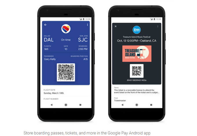 14storeticketsandpasses - Online Tech Tips Other Features of Google Pay image 3