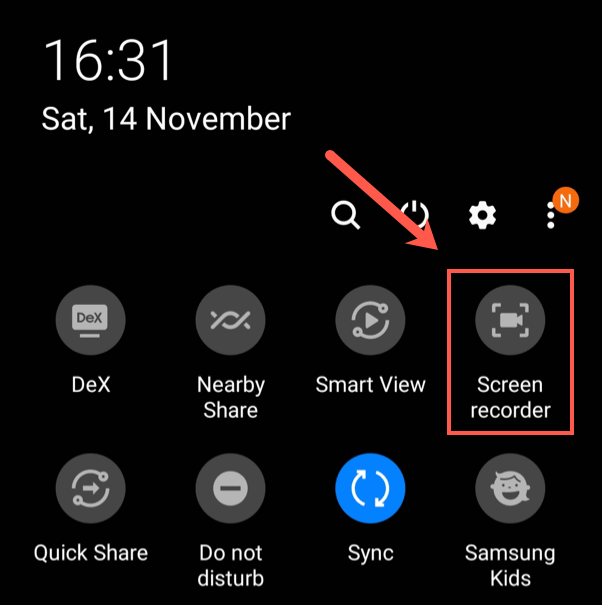 Android-10-Screen-Record-Button - Online Tech Tips Save Full Screen Snapchat Videos and Stories image