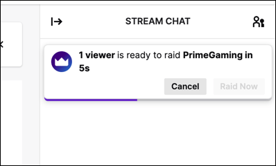 How to Raid Someone on Twitch&nbsp; image 2