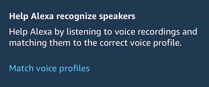 Create a Voice Profile image