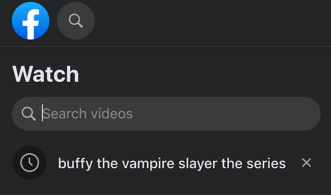 How to Search for Content on Facebook Watch image