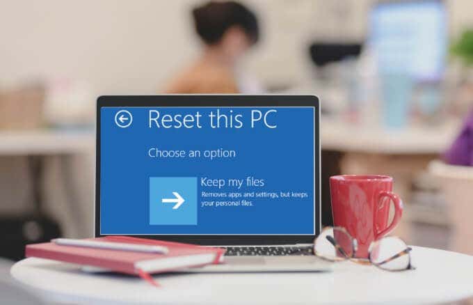 factory reset pc