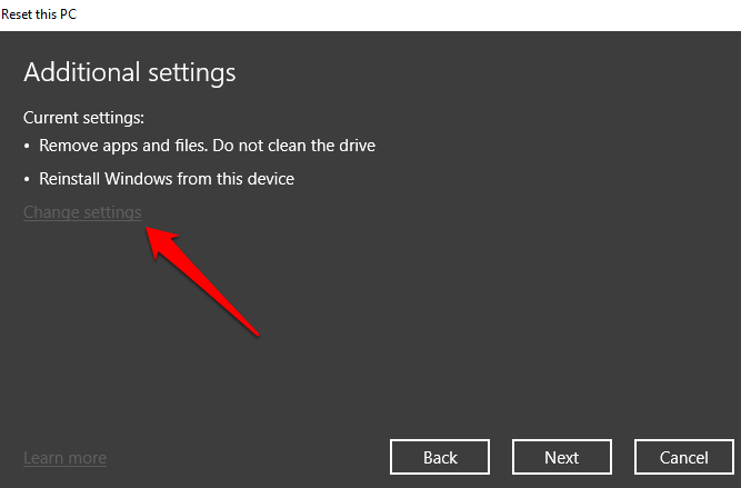 How to Factory Reset Windows 10 - 69