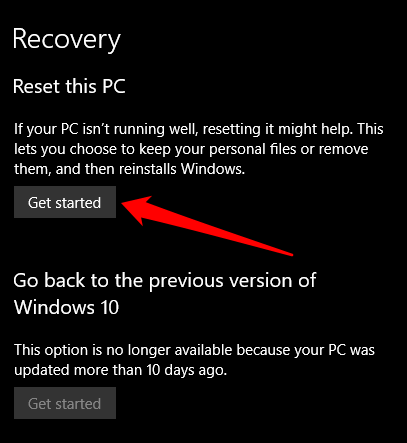 How to Factory Reset Windows 10 - 25