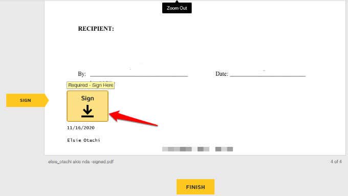 How to Sign a PDF File Using DocuSign image 15