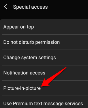 How to Disable Android Picture in Picture Mode for Android Apps image 3