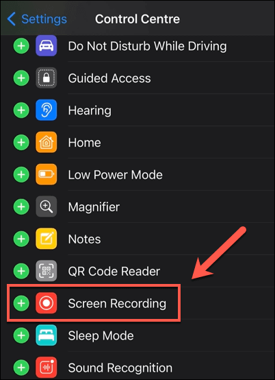iPhone-Enable-Screen-Recording - Online Tech Tips Save Full Screen Snapchat Videos and Stories image 2