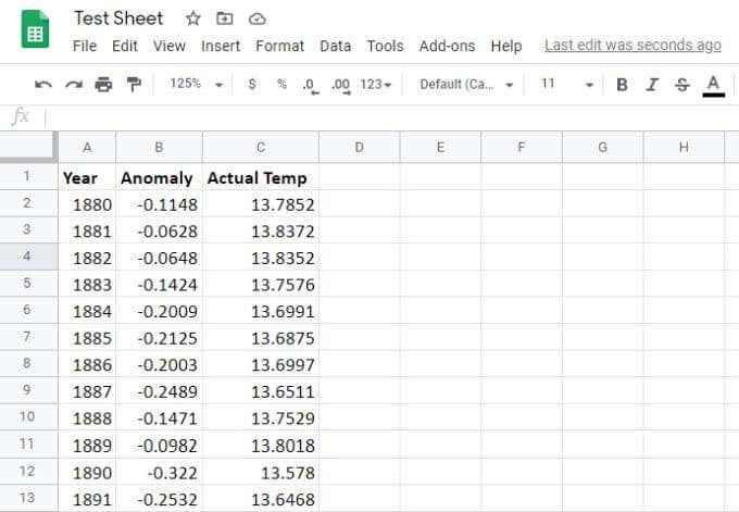 Making a Multi-Line Graph in Google Sheets image