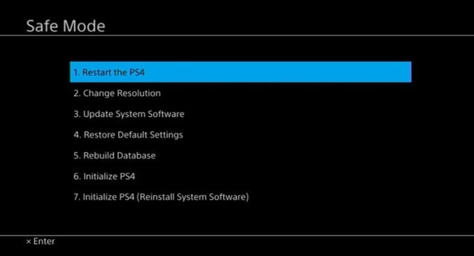 ps4-safe-mode - Online Tech Tips Fix Shut Down Issues With PS4 Safe Mode image