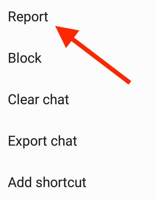 How to Report &amp; Block Spam on WhatsApp image 3