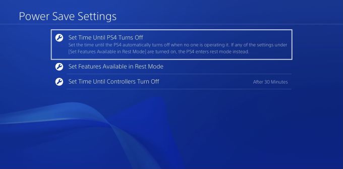 settime - Online Tech Tips Using Auto Shutdown on the PS4 image 2