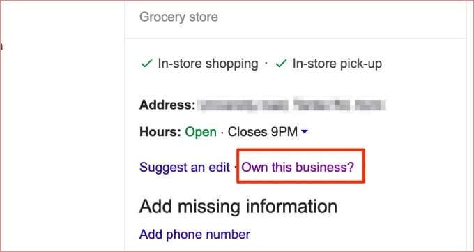 How to Claim a Business Listed on Google image