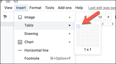 how to create shapes on google docs