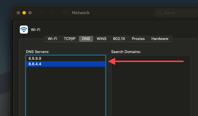 Switch DNS Servers image 5