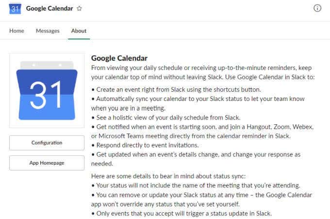 7-calendar-configuration - Online Tech Tips Slack Calendar Integration Configuration image - 7-calendar-configuration