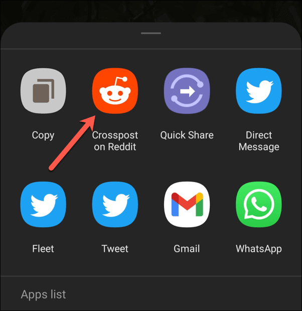 How to Crosspost on Reddit in the Mobile App image 3