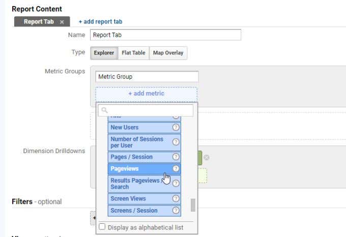 Creating Custom Reports in Google Analytics image 6