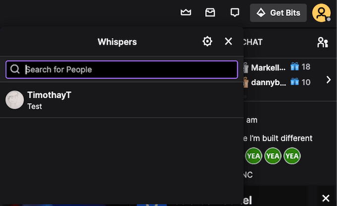 How to Whisper a Twitch User in the Browser image 3