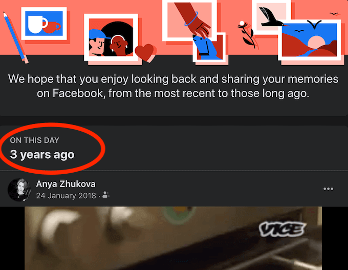 How to Find Memories on Facebook image 2