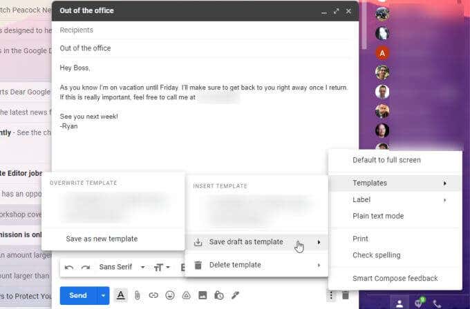 Create Smarter Out of Office Replies in Gmail with Filters image