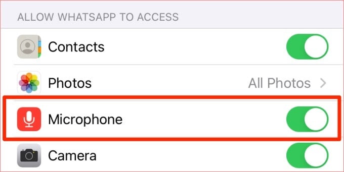 12-whatsapp-permission-ios - Online Tech Tips Check WhatsApp Permissions image 7 - 12-whatsapp-permission-ios