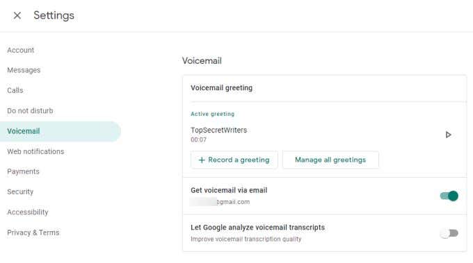 How to Set Up Voicemail on Google Voice image 4