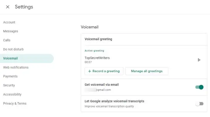 How to Set Up Voicemail on Google Voice image 4