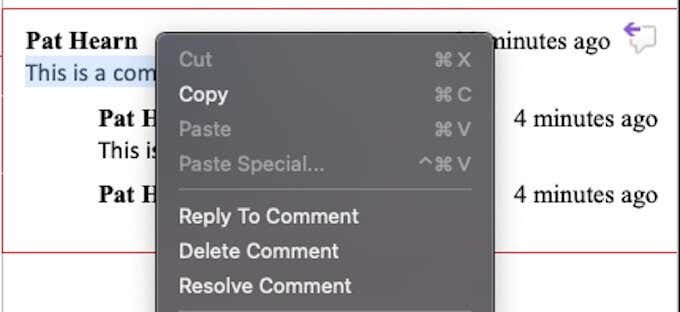 How to Reply to a Comment in Word image 3