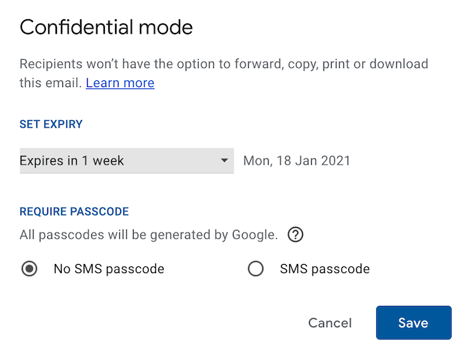 How to Use Confidential Mode in Gmail image 4