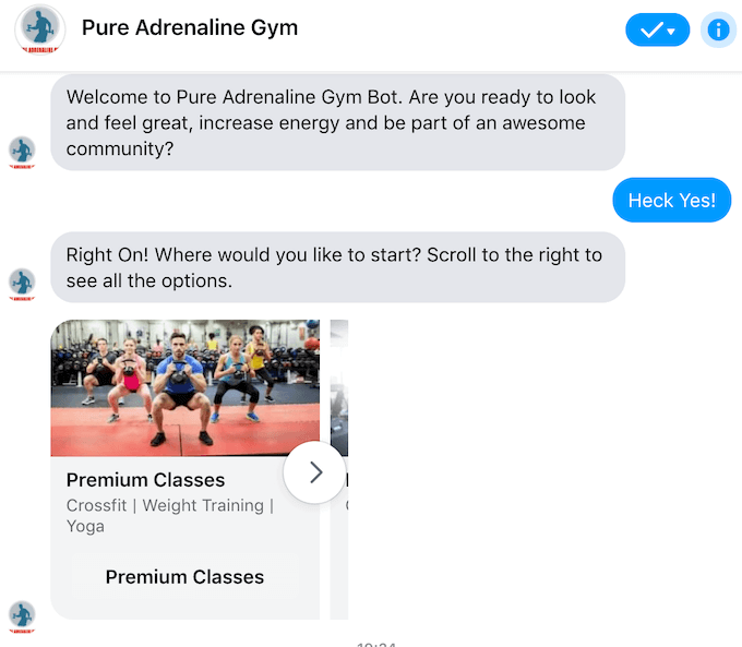 Pure Adrenaline Gym Bot image