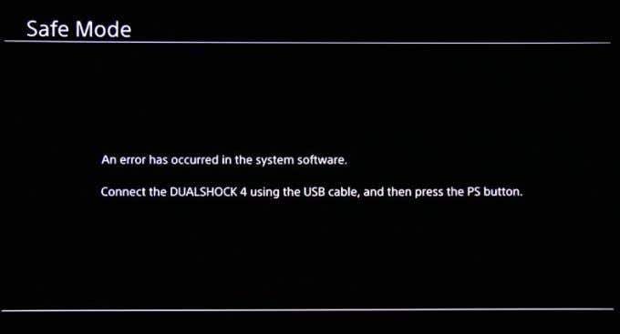 What Is PS4 Safe Mode and When Should You Use It? image 6