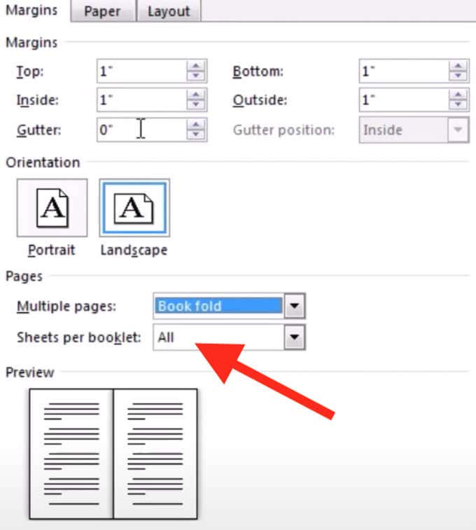 How to Make a Booklet in Word - 14