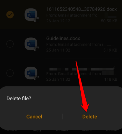 How to Delete Downloads on Android