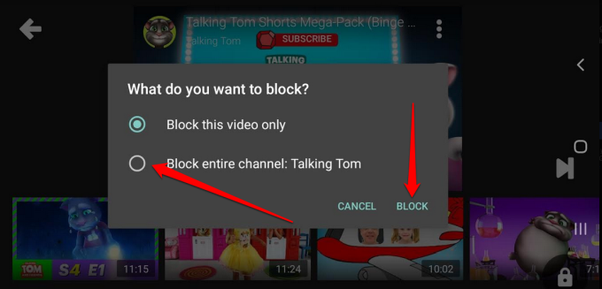How to Block a YouTube Channel - 1