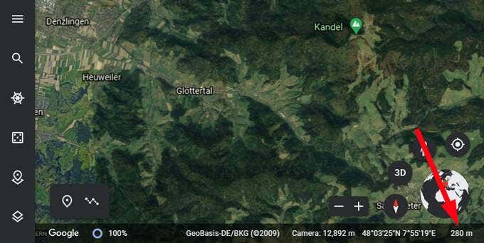 How to Measure Elevation in Google Earth image