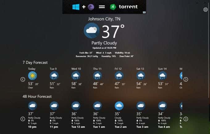 The 7 Best Weather Apps for Windows 10 - 68