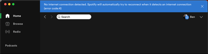 What Causes Spotify Error Code 4? image