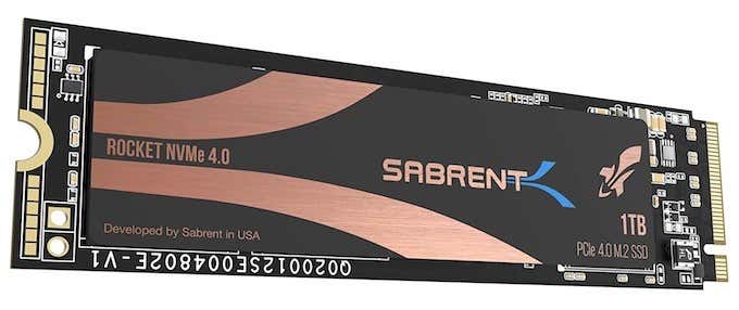 Sabrent Rocket PCLe 4.0 NVMe – For Top Specs image
