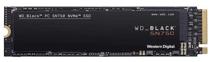 WD Black SN750 – For Maximum Storage  image