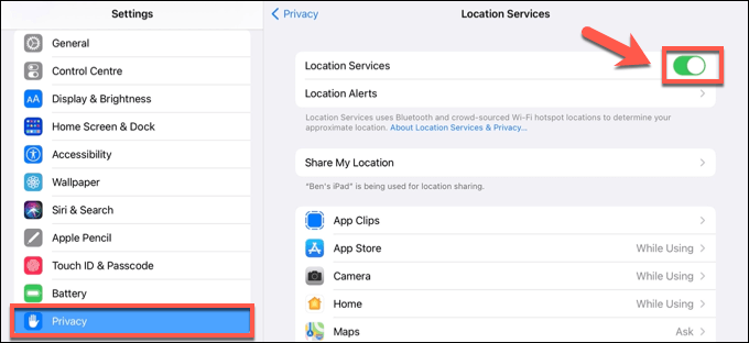 Enable Location Services on Your Device image 2