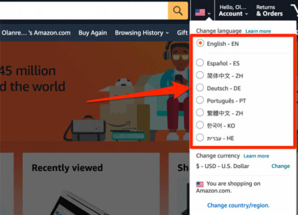 Why is My Amazon in Spanish? Language and Other Important Settings