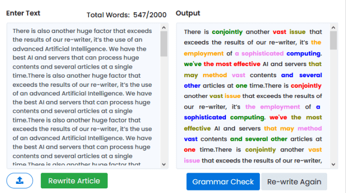 paraphrasing online deutsch