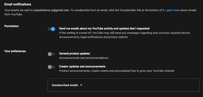 How to Turn Off and Manage YouTube Notifications - 5