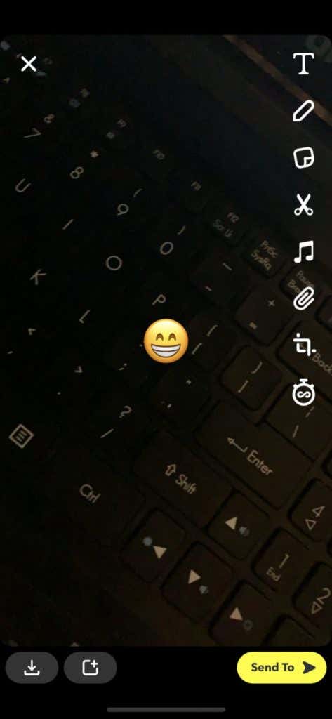 How to Add a Sticker to Your Snap image
