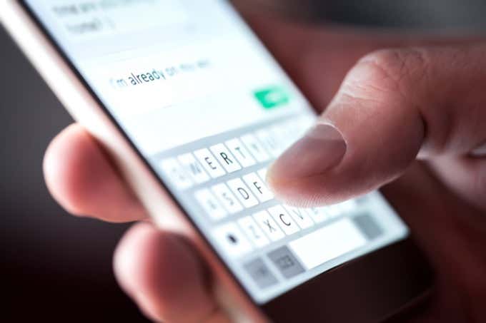 send a message meaning