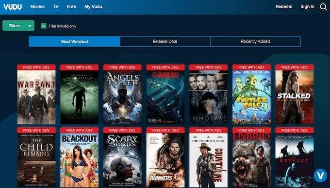 where to download free movies