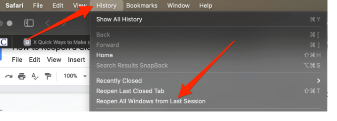 How to Reopen Closed Browser Tabs in Chrome, Safari, Edge and Firefox Browsers image 12