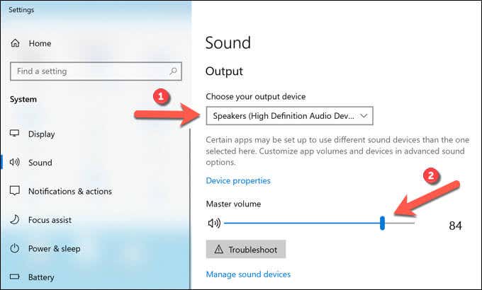 Check Your Audio Settings image 2