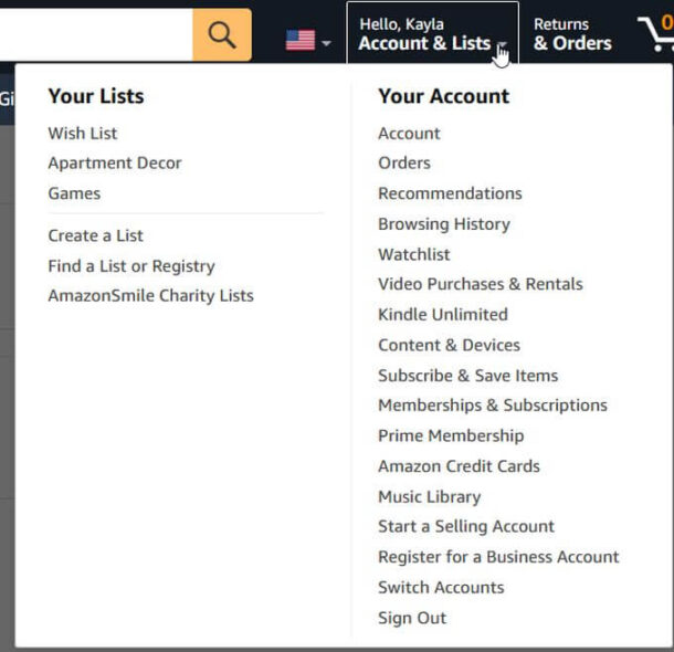 How to Hide an Order or Purchase on Amazon